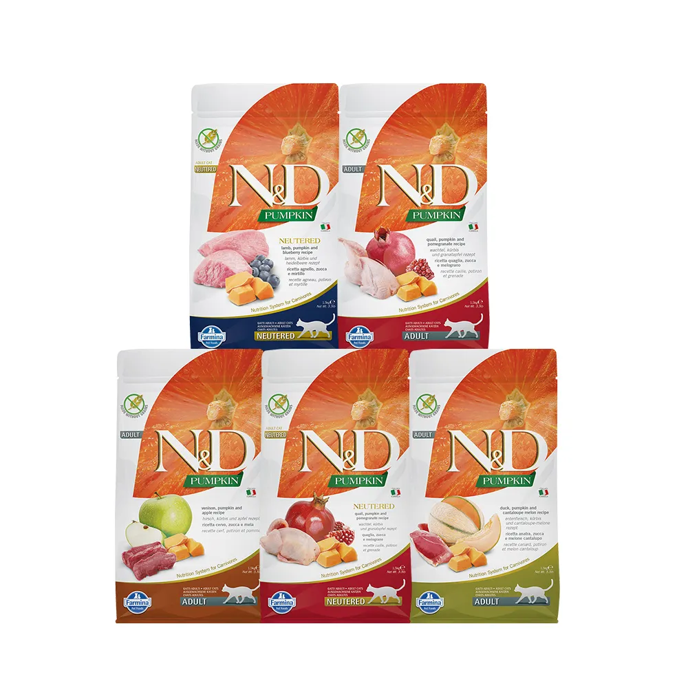 【Farmina 法米納】N&D 天然熱帶水果系列（FTC）貓用 1.5kg (貓飼料) 歷史價格詳細信息