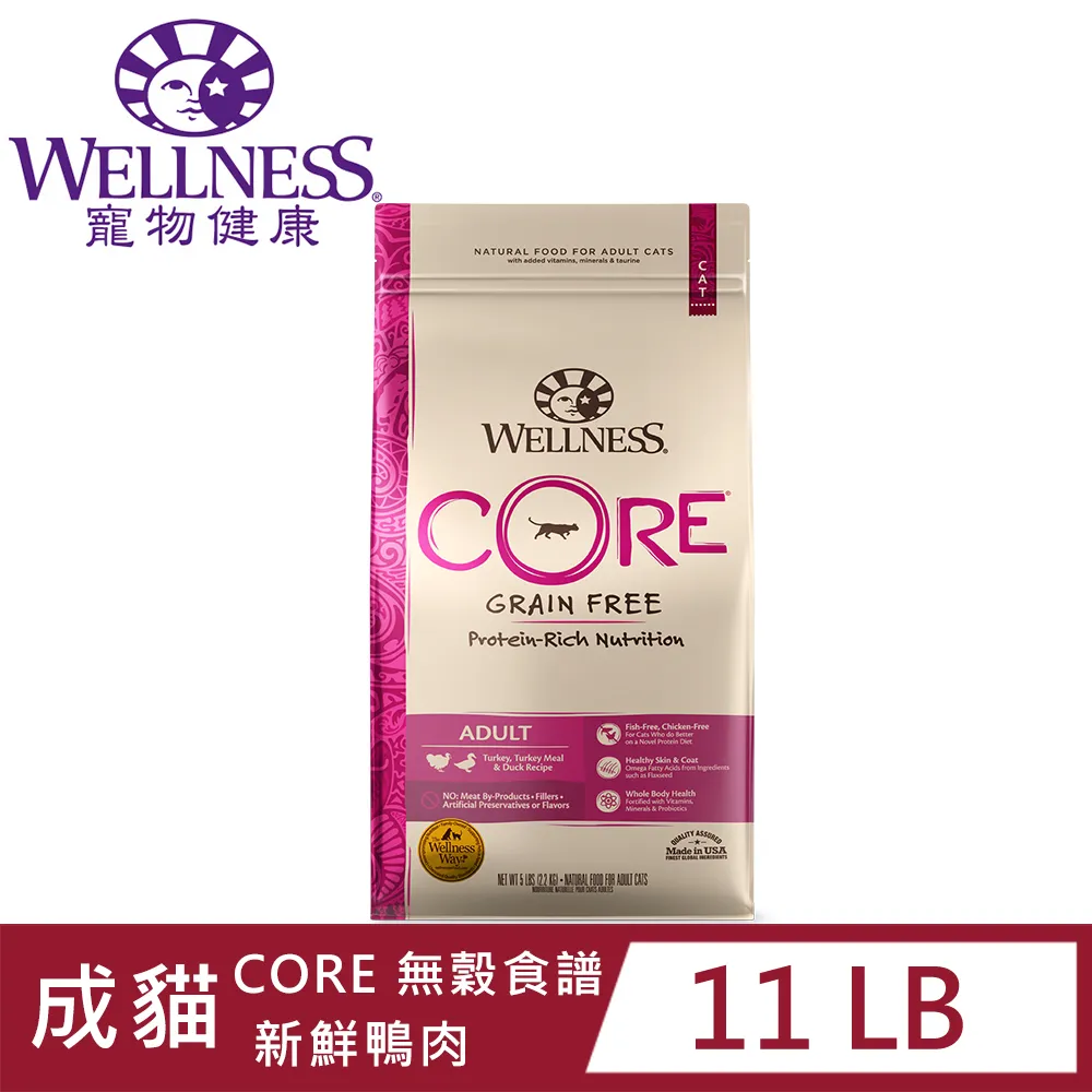 WELLNESS寵物健康Core無榖貓系列2LB 歷史價格詳細信息