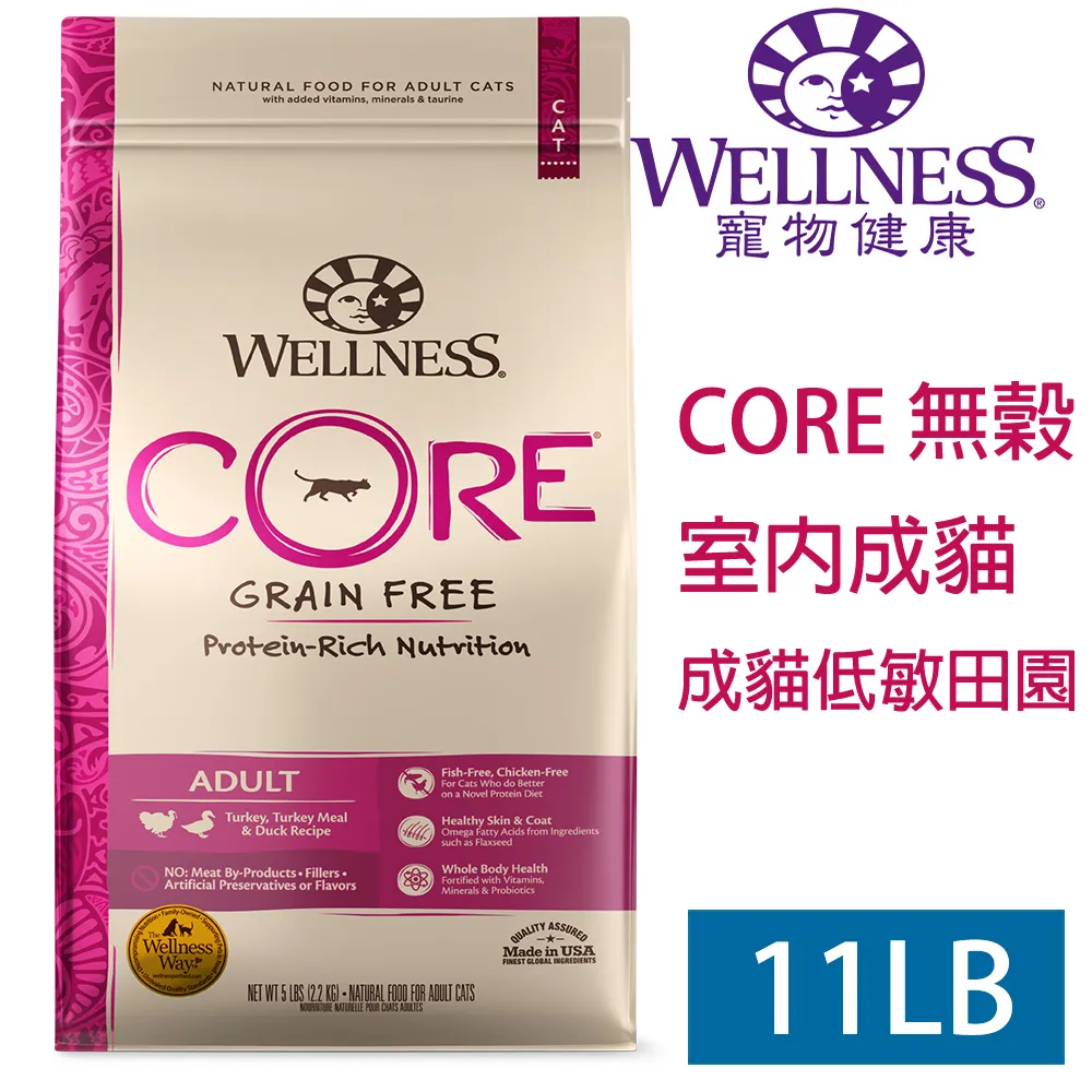 WELLNESS寵物健康Core無榖貓系列2LB 歷史價格詳細信息