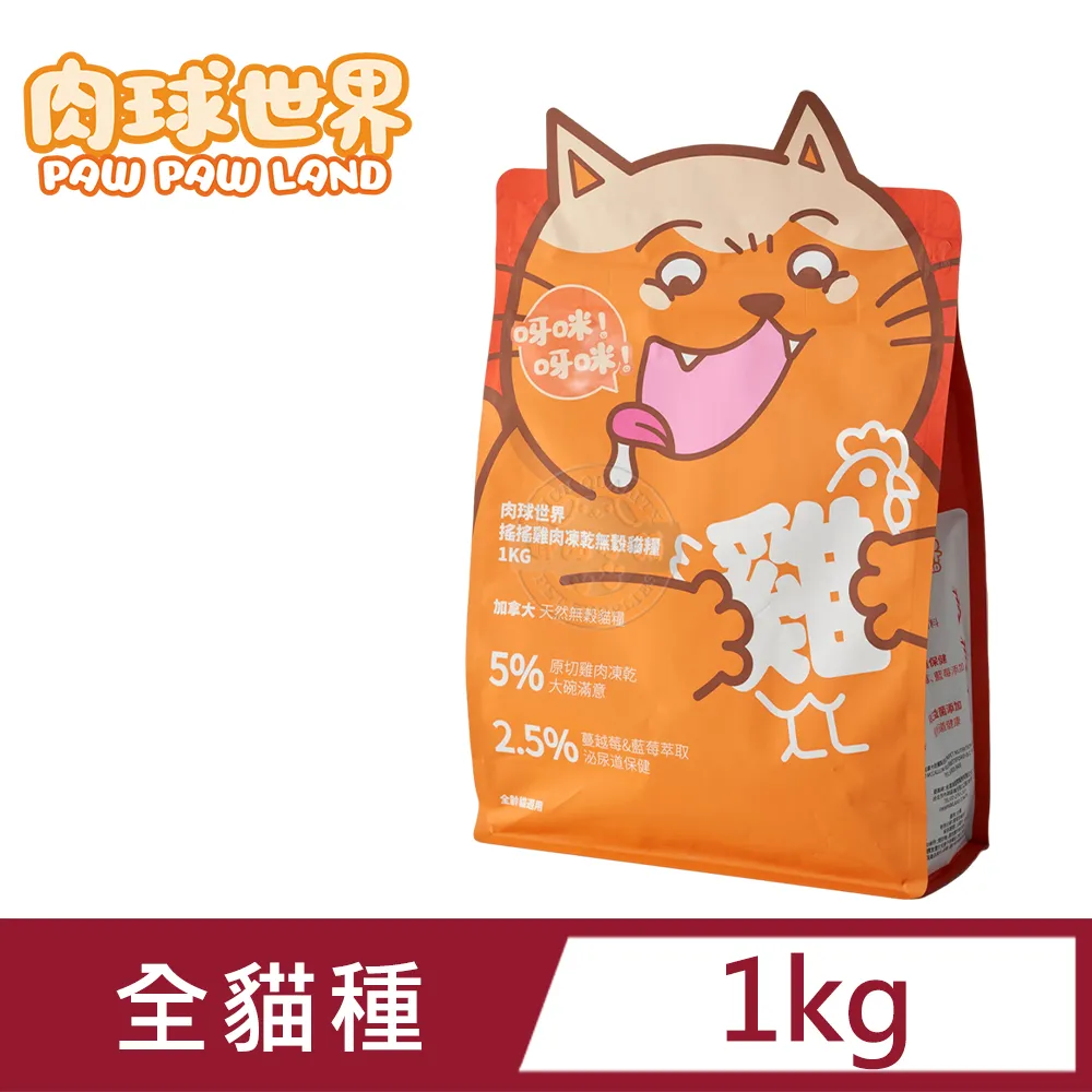 【PAW PAW LAND 肉球世界】雞肉凍乾無穀貓糧組合(2.5KG+1KG 超值組合) 歷史價格詳細信息