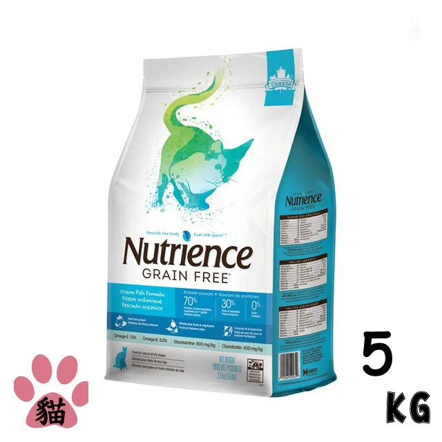 【Nutrience 紐崔斯】無榖養生貓糧系列（2.5kg/5kg) 3種口味可選 大樹寵物 歷史價格詳細信息