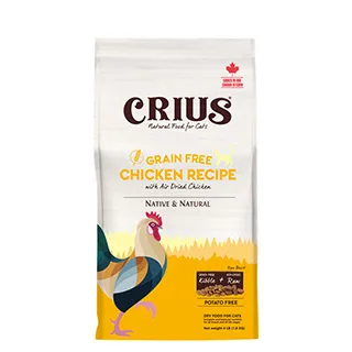 CRIUS 克瑞斯 天然寵物飼料-無榖雞肉貓糧 1磅 歷史價格詳細信息