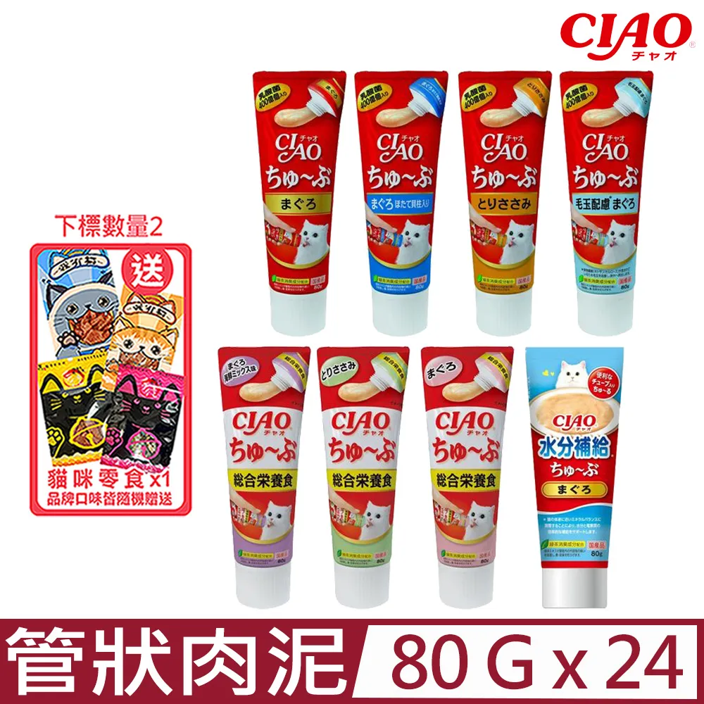 CIAO 啾嚕管狀肉泥-鮪魚+扇貝 80g【Donki日本唐吉訶德】 歷史價格詳細信息