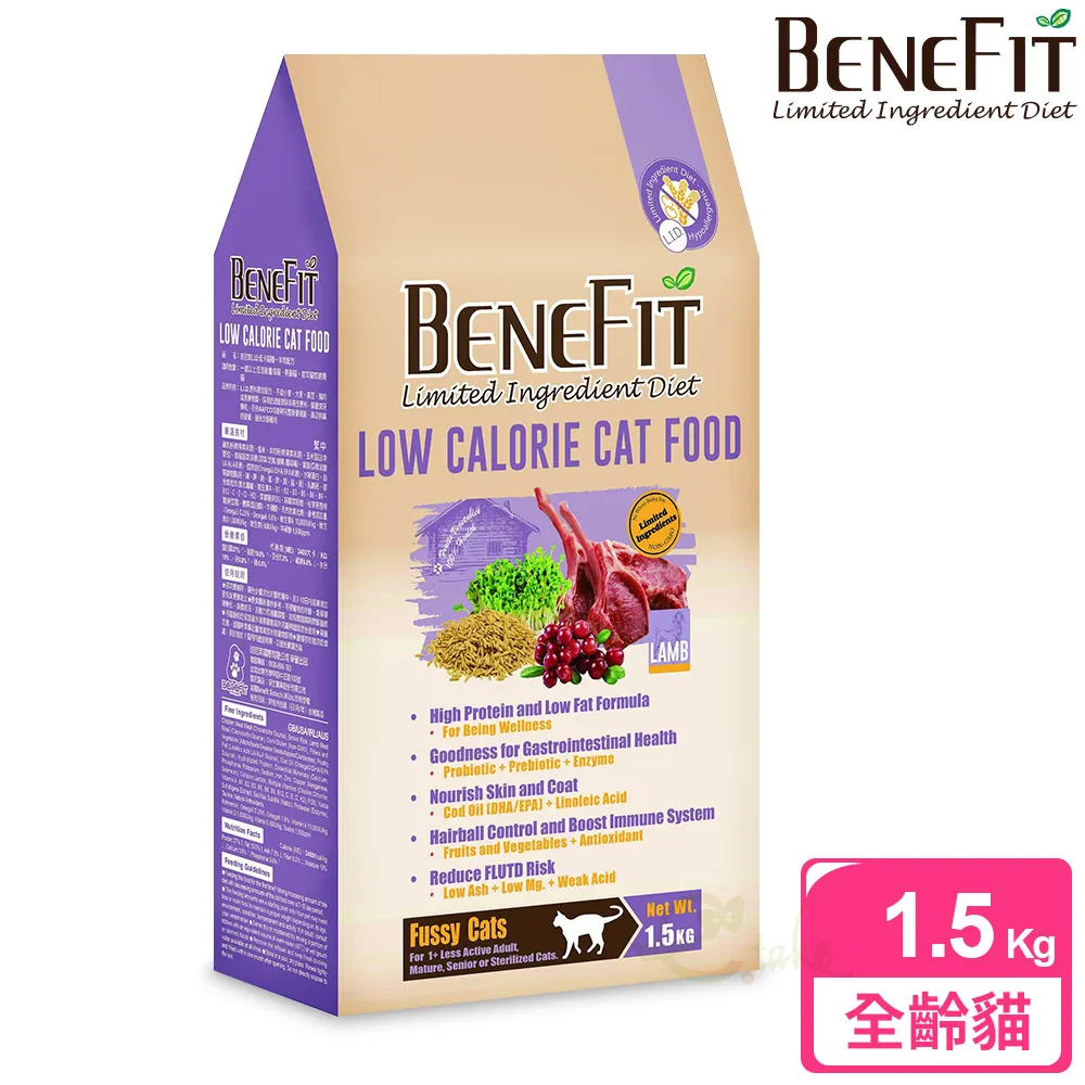 BENEFIT 斑尼菲-L.I.D. 貓糧系列 6kg (貓飼料、貓乾糧) 歷史價格詳細信息