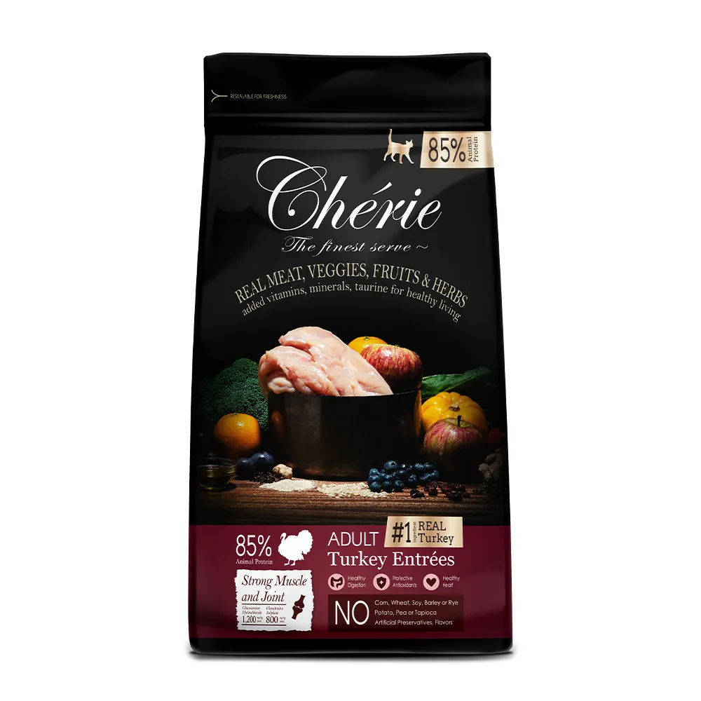 Cherie 法麗 - 真肉配方全營養貓糧系列｜無穀配方｜鮭魚主食｜皮毛保健｜400g 歷史價格詳細信息