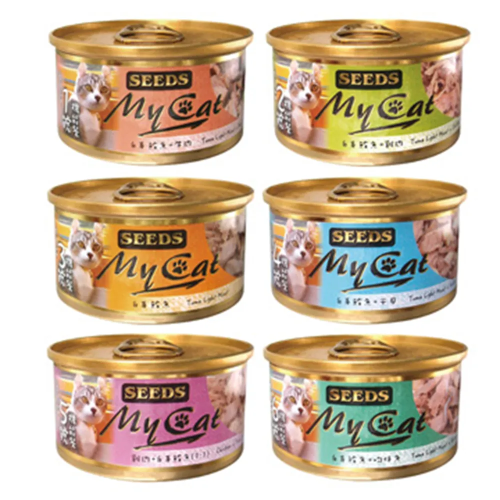 SEEDS My Cat 我的貓 機能貓罐 170克  大罐貓罐 【24罐入】 歷史價格詳細信息