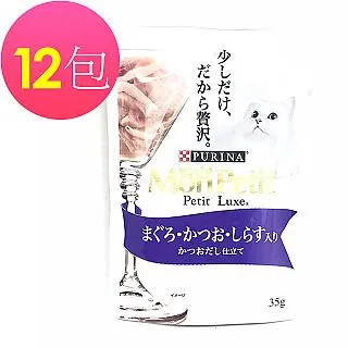 日本 PURINA MonPetit 貓倍麗 極上餐包 LP2 鮪魚&吻仔魚 35gx12包 歷史價格詳細信息