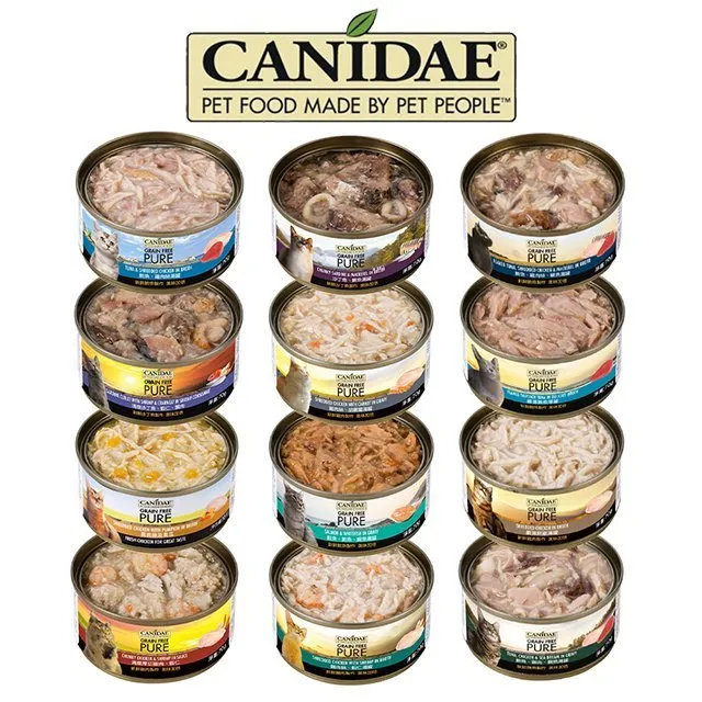 Canidae 無穀主食罐 貓主食罐 貓咪 罐頭 貓罐頭 主食罐 雞肉絲 南瓜 蝦仁 嚴選雞湯 全魚肉 海陸饗宴 歷史價格詳細信息