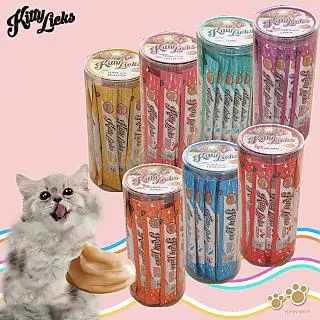 KITTY LICKS 甜甜貓肉泥 7種口味 4入/包 貓零食 貓肉泥 貓點心 化毛肉泥 貓奴必備 適口性佳 方便餵食 歷史價格詳細信息