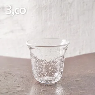 【3,co】手工氣泡感玻璃杯(小) - 白邊 價格比較,價格查詢,歷史價格詳細信息