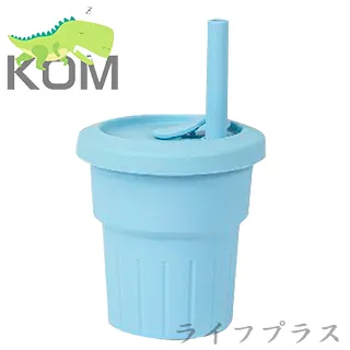 【KOM】矽膠環保兒童無毒輕巧杯270ml - 共2色《泡泡生活》 歷史價格詳細信息