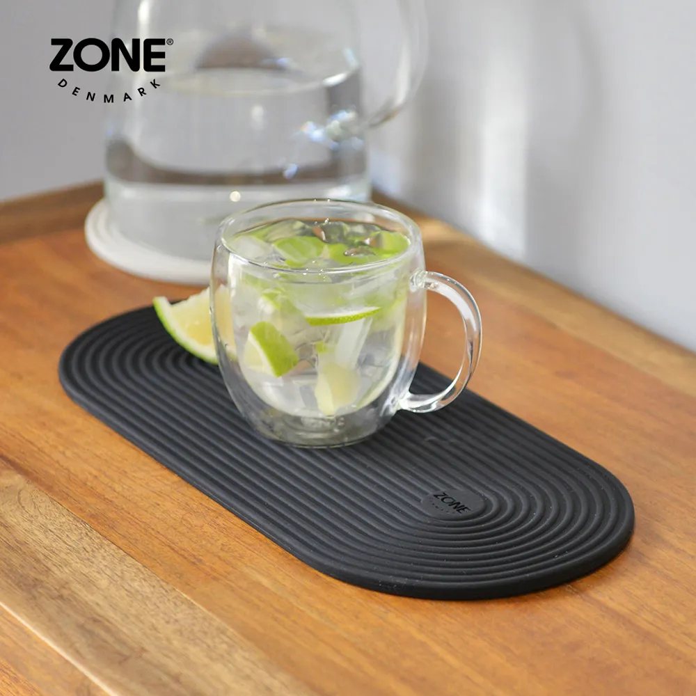 【丹麥ZONE】Rocks圓形圈紋矽膠杯墊(15cm) 歷史價格詳細信息