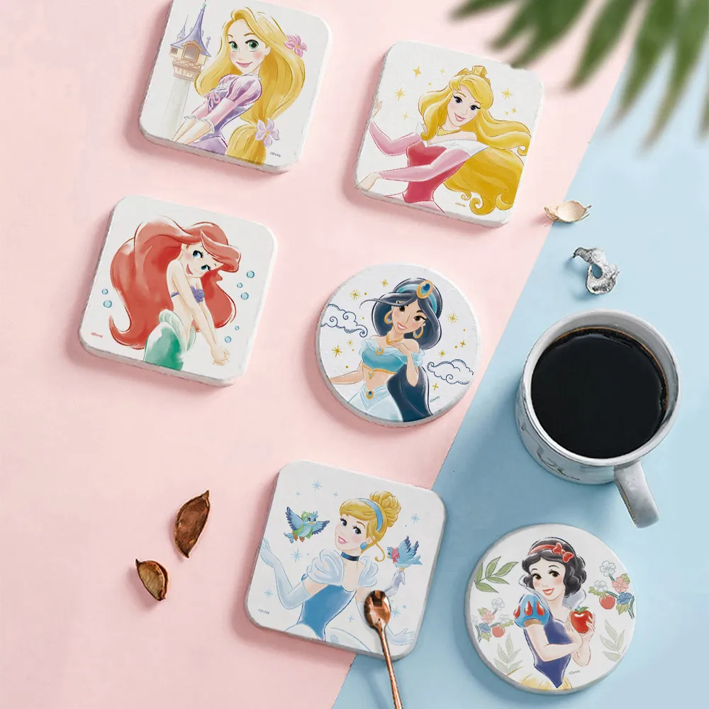 Disney迪士尼 珪藻土吸水杯墊 tsum系列 (2入/組)(10*10*0.9cm)【收納王妃】 歷史價格詳細信息