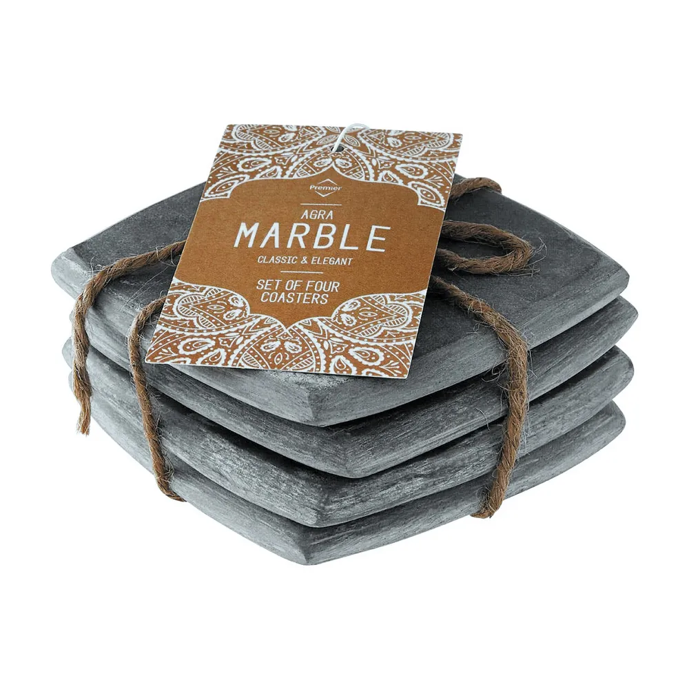 Premier 方形杯墊4入(閃耀銀) 歷史價格詳細信息