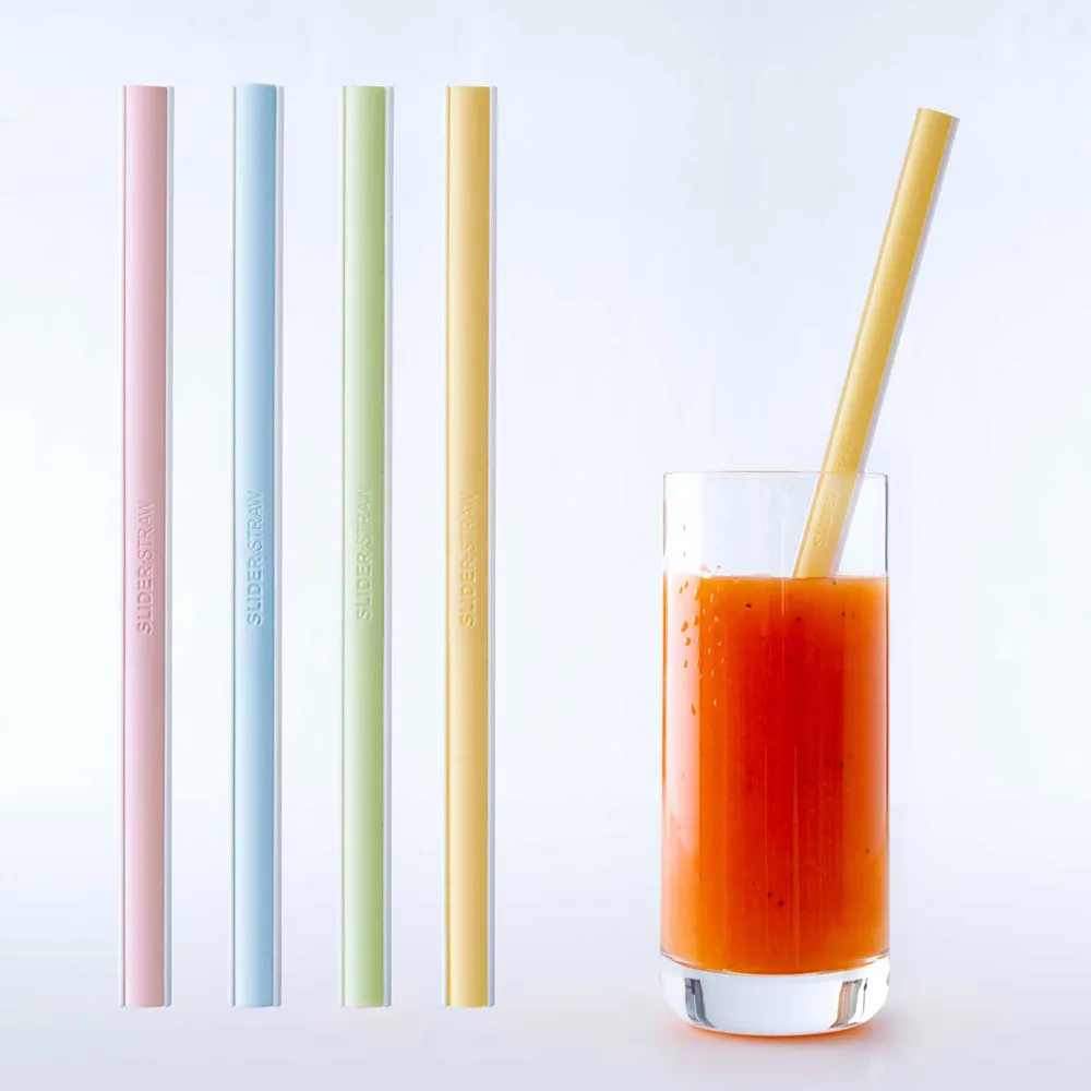 【德國Sliderstraw】滑軌式可拆洗環保吸管-四入 環保吸管 限塑 塑膠吸管（LAVIDA官方直營） 歷史價格詳細信息