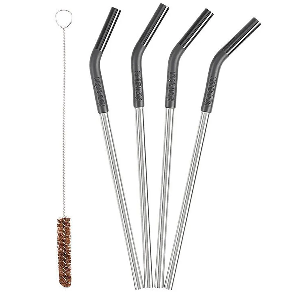 美國Klean Kanteen黑色不鏽鋼吸管+清潔刷 歷史價格詳細信息