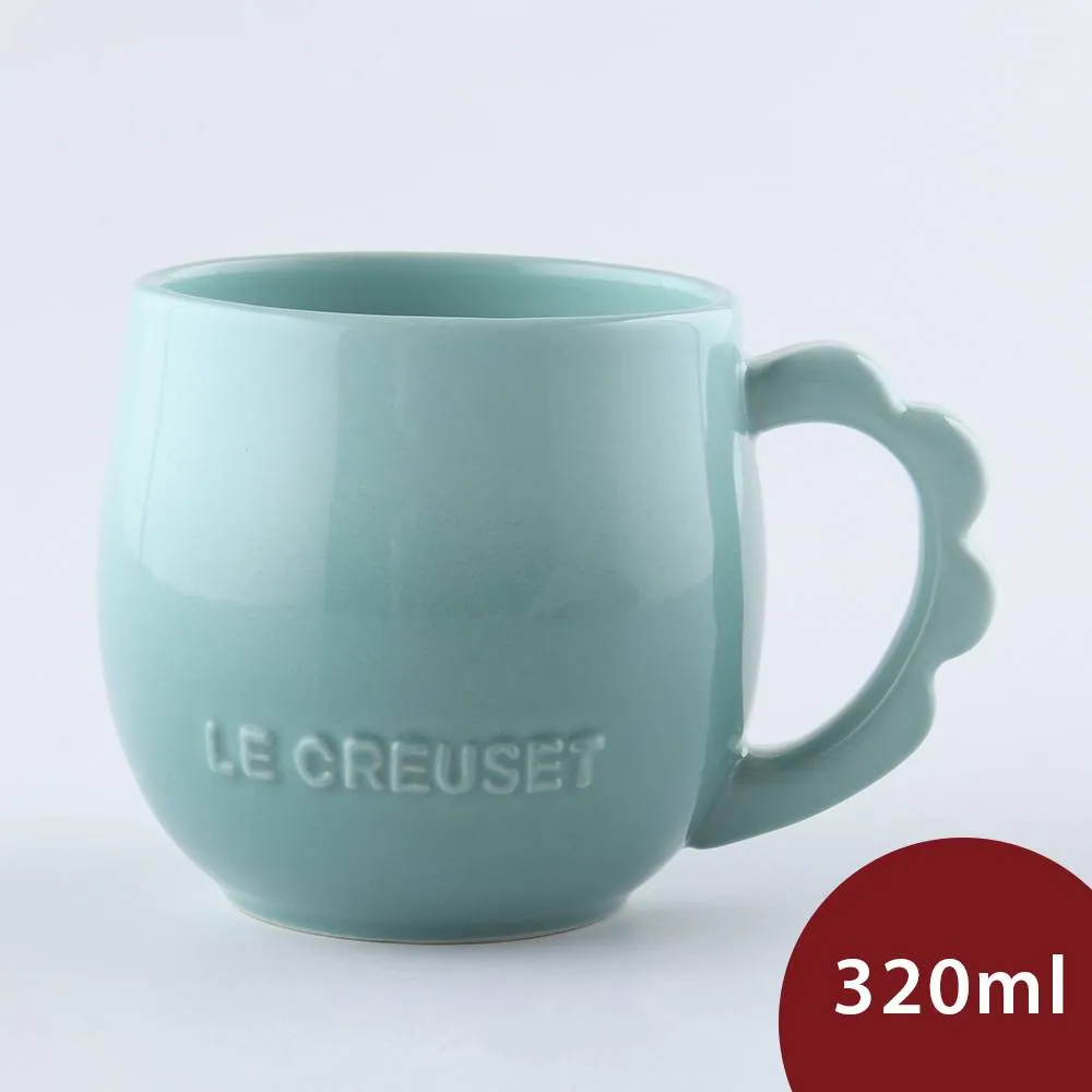 Le Creuset 蕾絲花語系列 花邊圓形淺盤 25cm 悠然綠 歷史價格詳細信息