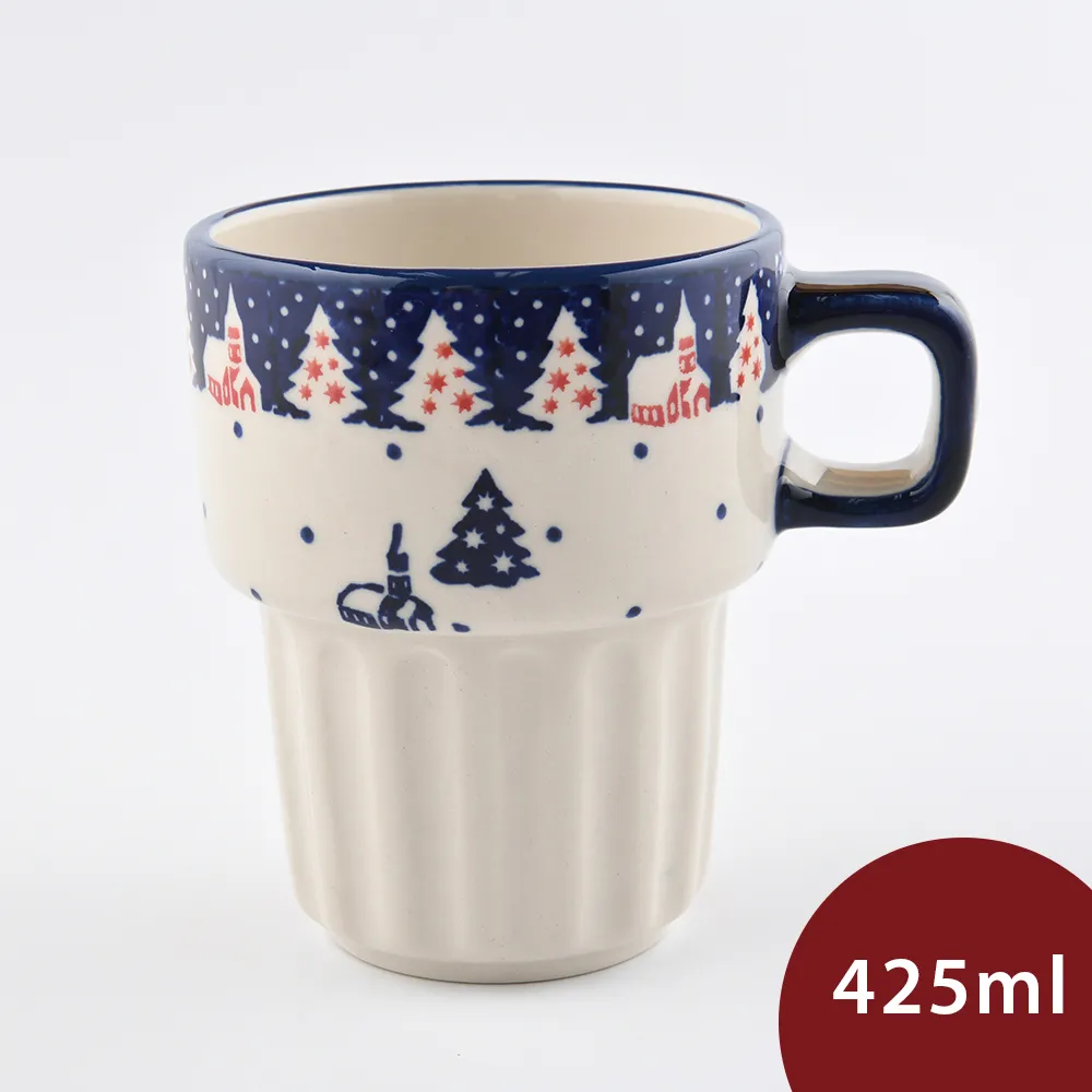 波蘭陶 靜謐冬夜系列 陶瓷馬克杯 350ml 波蘭手工製 歷史價格詳細信息