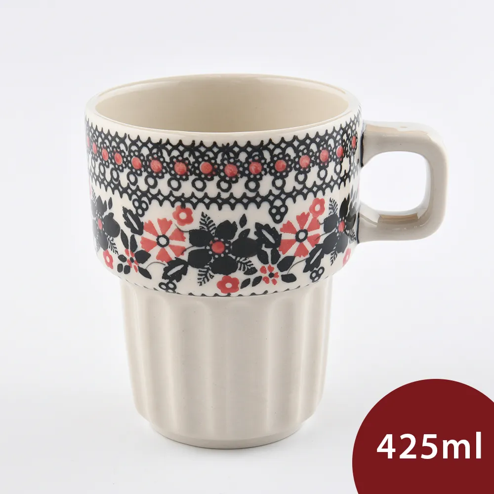 波蘭陶 聖誕午夜系列 胖胖杯 350ml 波蘭手工製 歷史價格詳細信息