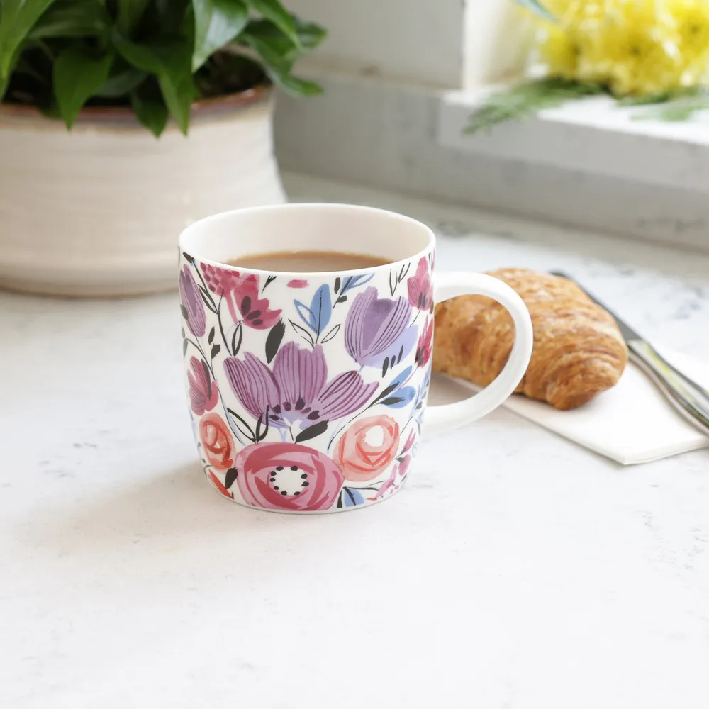 KitchenCraft 骨瓷馬克杯(玫瑰425ml) 歷史價格詳細信息