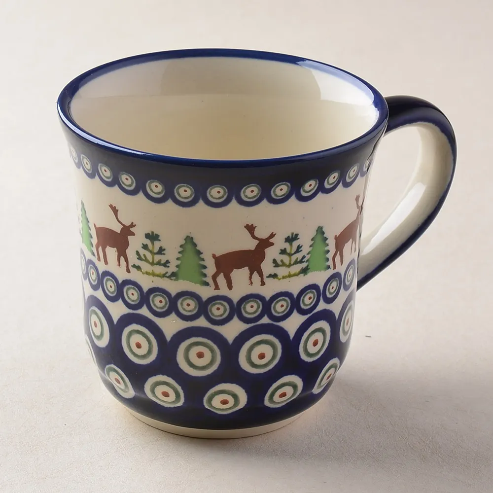 波蘭陶 歡樂聖誕系列 胖胖杯 320ml 波蘭手工製 歷史價格詳細信息