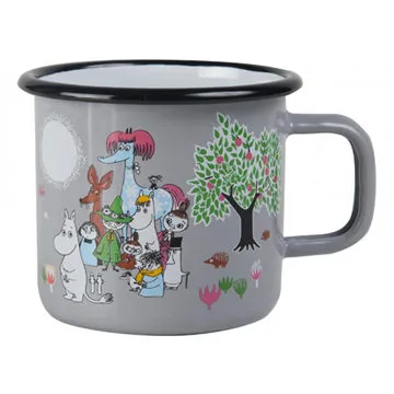 【芬蘭Muurla】嚕嚕米系列-復古嚕嚕米媽媽琺瑯馬克杯370cc(紅色)咖啡杯/琺瑯杯 歷史價格詳細信息