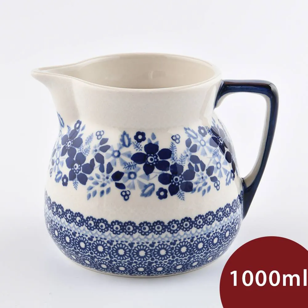 波蘭陶 蔚藍花語系列 醬料碟 9cm 波蘭手工製 歷史價格詳細信息