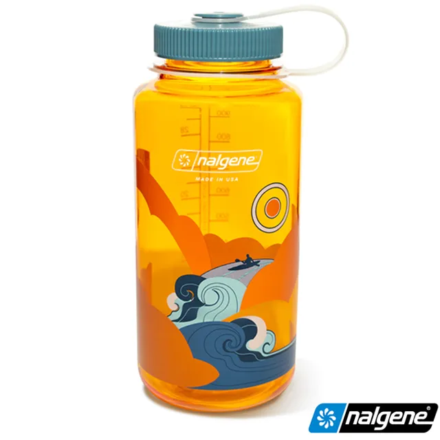 NALGENE 682020-0131 1000cc 寬嘴水壼 藍色格紋 歷史價格詳細信息