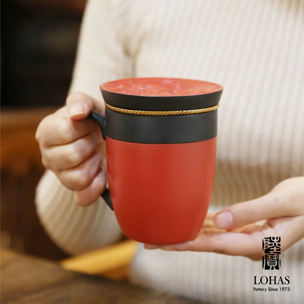 陸寶 金猴蓋杯-禪風黑350cc  獨享辦公陶杯 歷史價格詳細信息