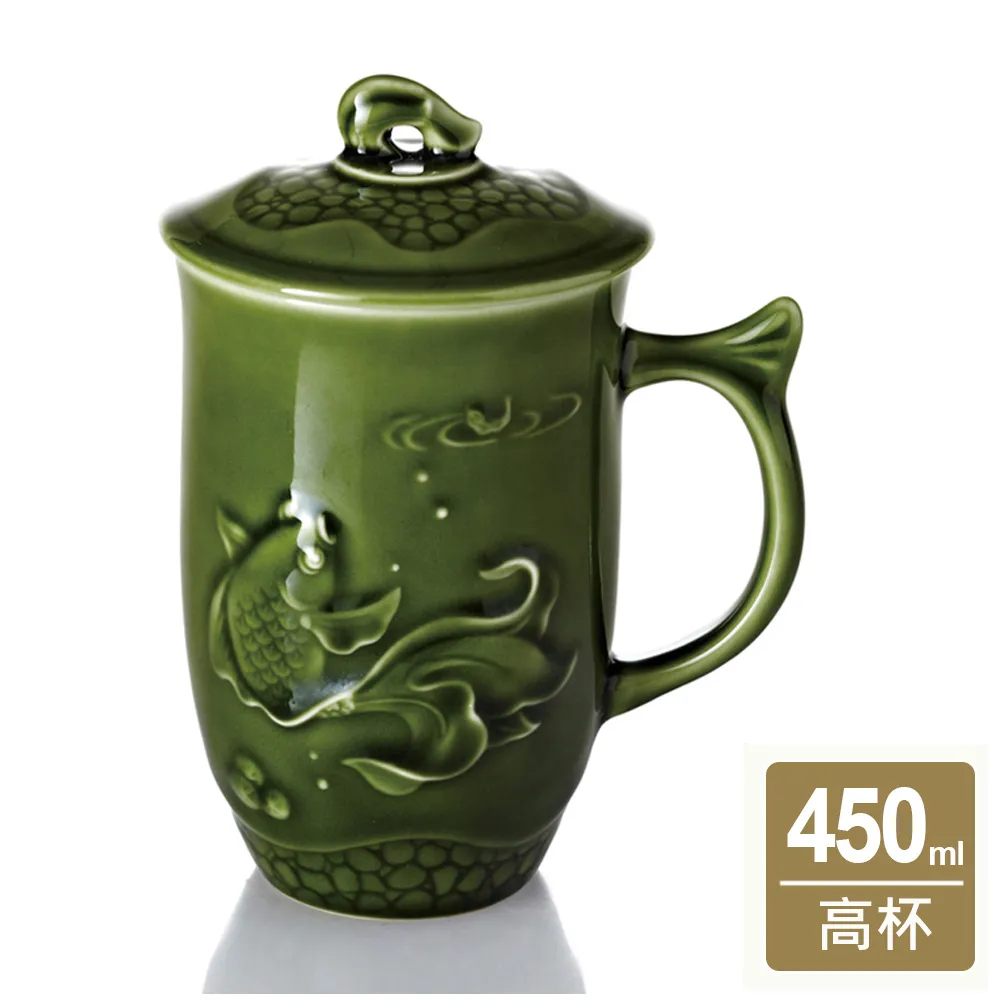 乾唐軒活瓷‧魚躍龍門高杯 / 礦藍 歷史價格詳細信息