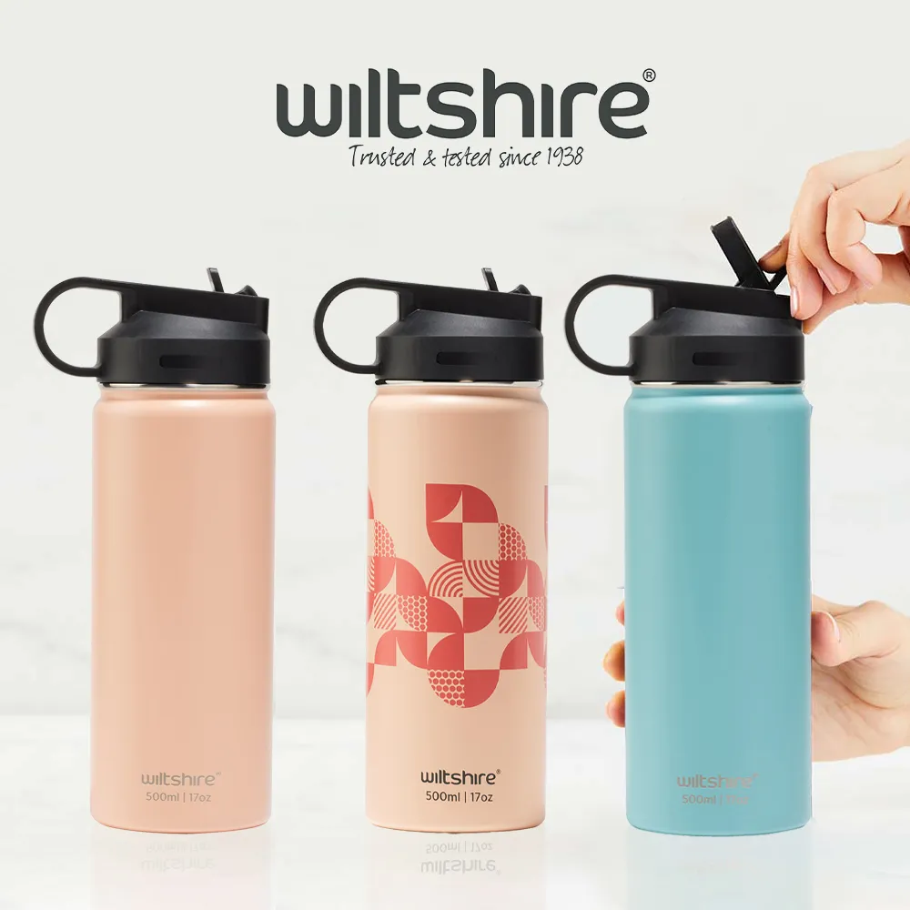 澳洲Wiltshire 吸管不鏽鋼保溫瓶900ml-(珊瑚紅/沉穩藍/星燦藍)多色任選 歷史價格詳細信息