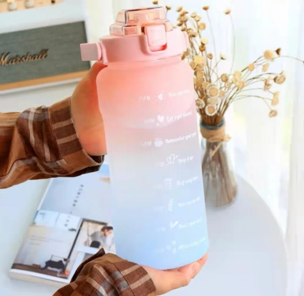 手提漸變運動水壺 1000ml【HA031】 歷史價格詳細信息