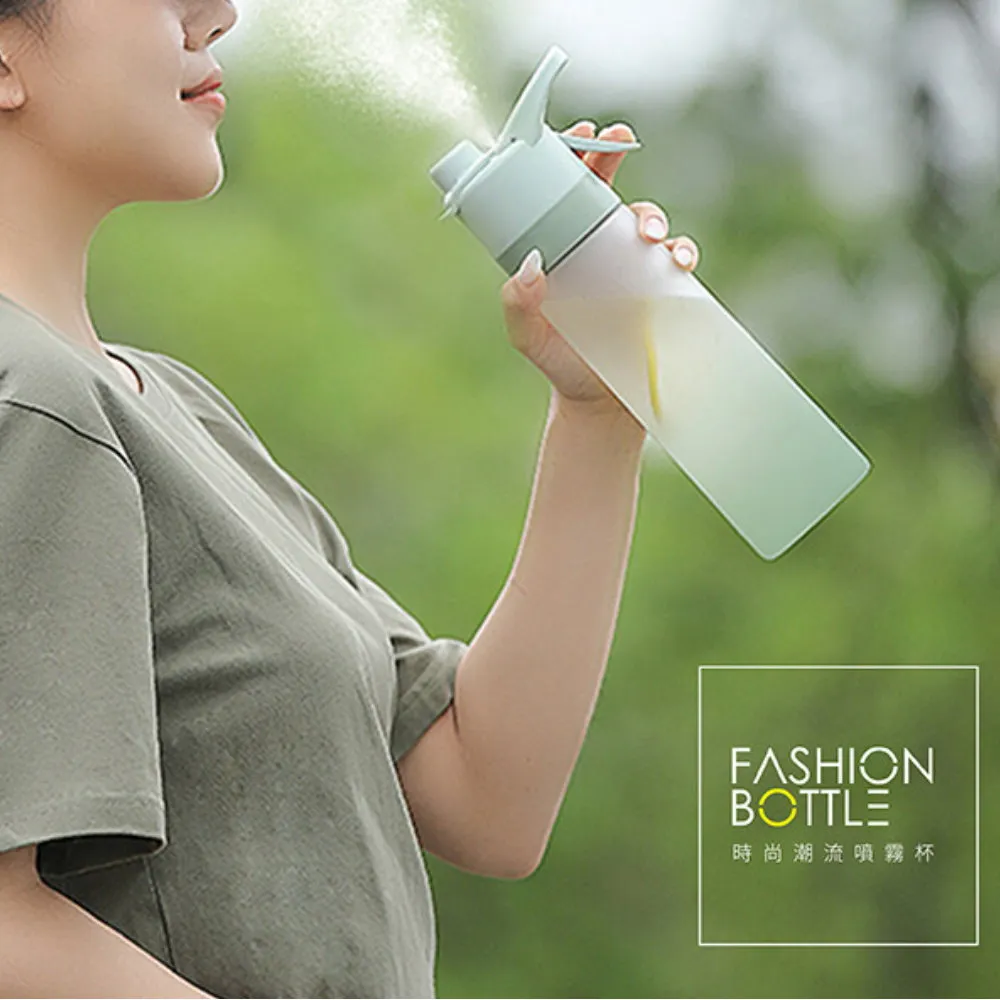 運動噴霧水壺 戶外水壺降溫補水壺 創意禮品噴霧水壺 600ml 400ml 四色  現貨 蝦皮直送 歷史價格詳細信息