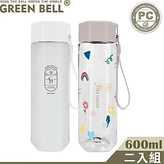 【GREEN BELL綠貝】PC手提花森/童趣水壺600ml-多款《泡泡生活》冷水瓶 水瓶 水杯 飲料杯 韓系水瓶 歷史價格詳細信息