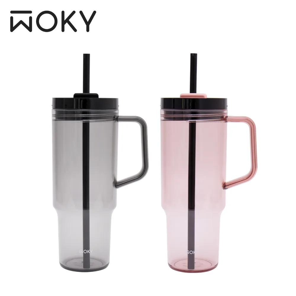 【WOKY 沃廚】暢吸把手冷水杯1200ml(集購賣場) 歷史價格詳細信息