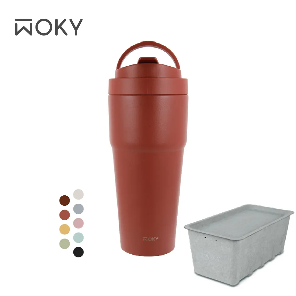 【WOKY 沃廚】–[●●]渾圓杯(可拆)770ml(附Tritan粗吸管+矽膠粗吸管)-2入 歷史價格詳細信息