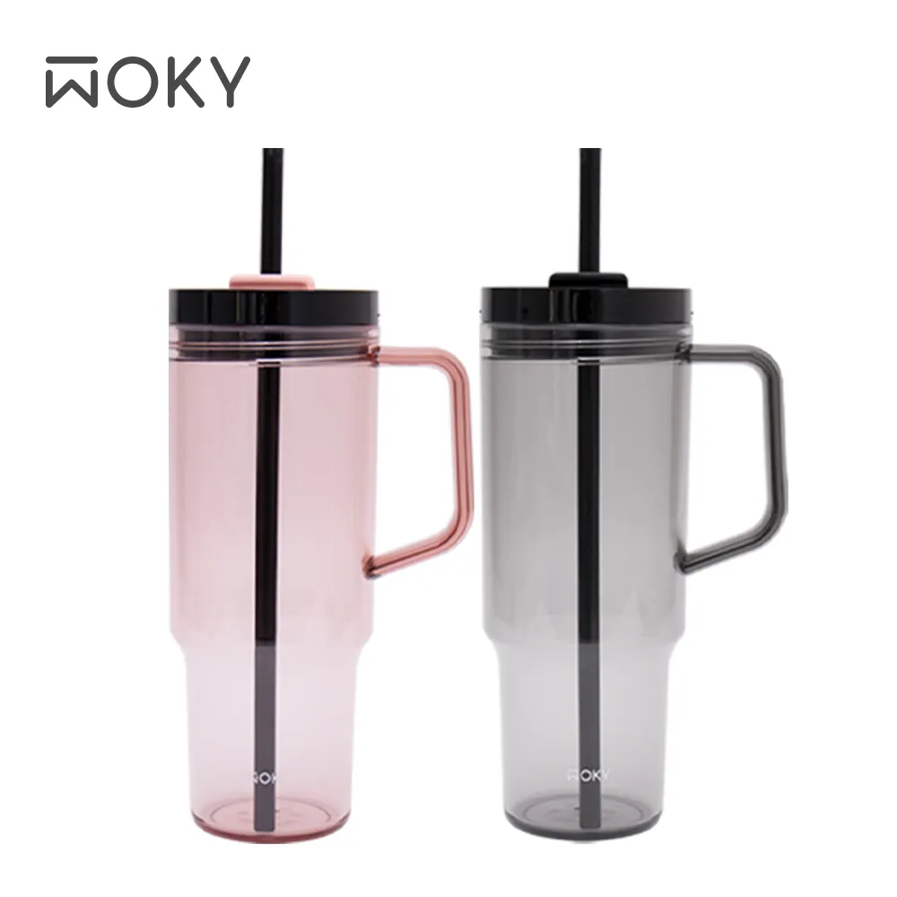 【WOKY 沃廚】暢吸把手冷水杯1200ml(集購賣場) 歷史價格詳細信息