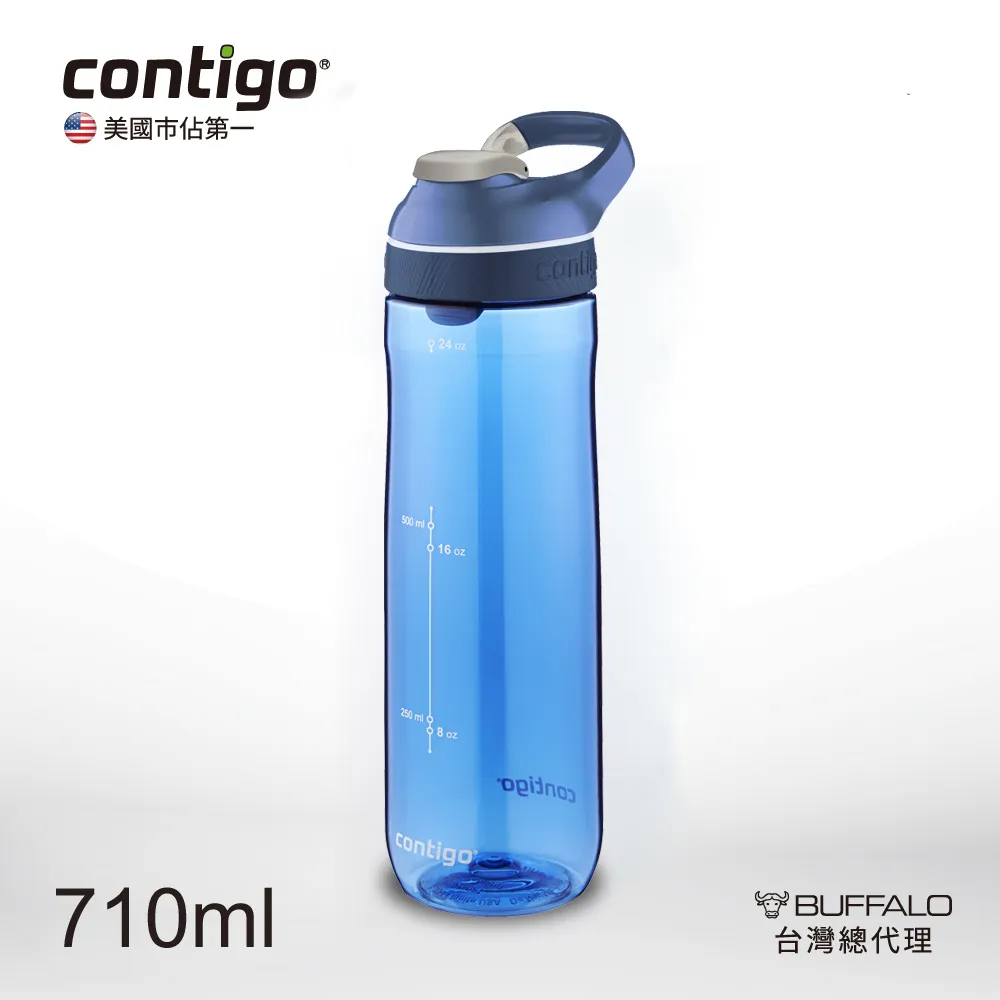 【美國CONTIGO】Cortland運動直飲瓶710ML (灰綠) 歷史價格詳細信息