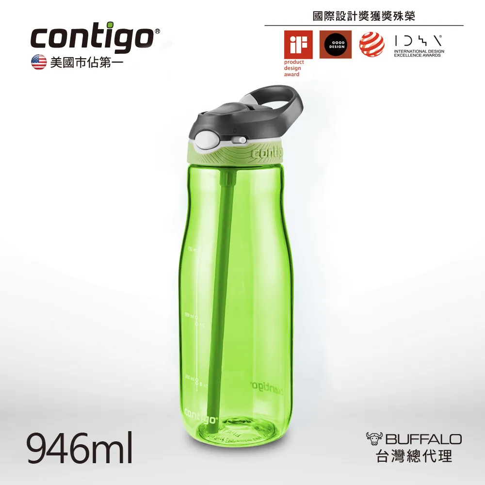 【美國CONTIGO】Ashland吸管水壺710ML (藍色/紫色/灰綠) 歷史價格詳細信息