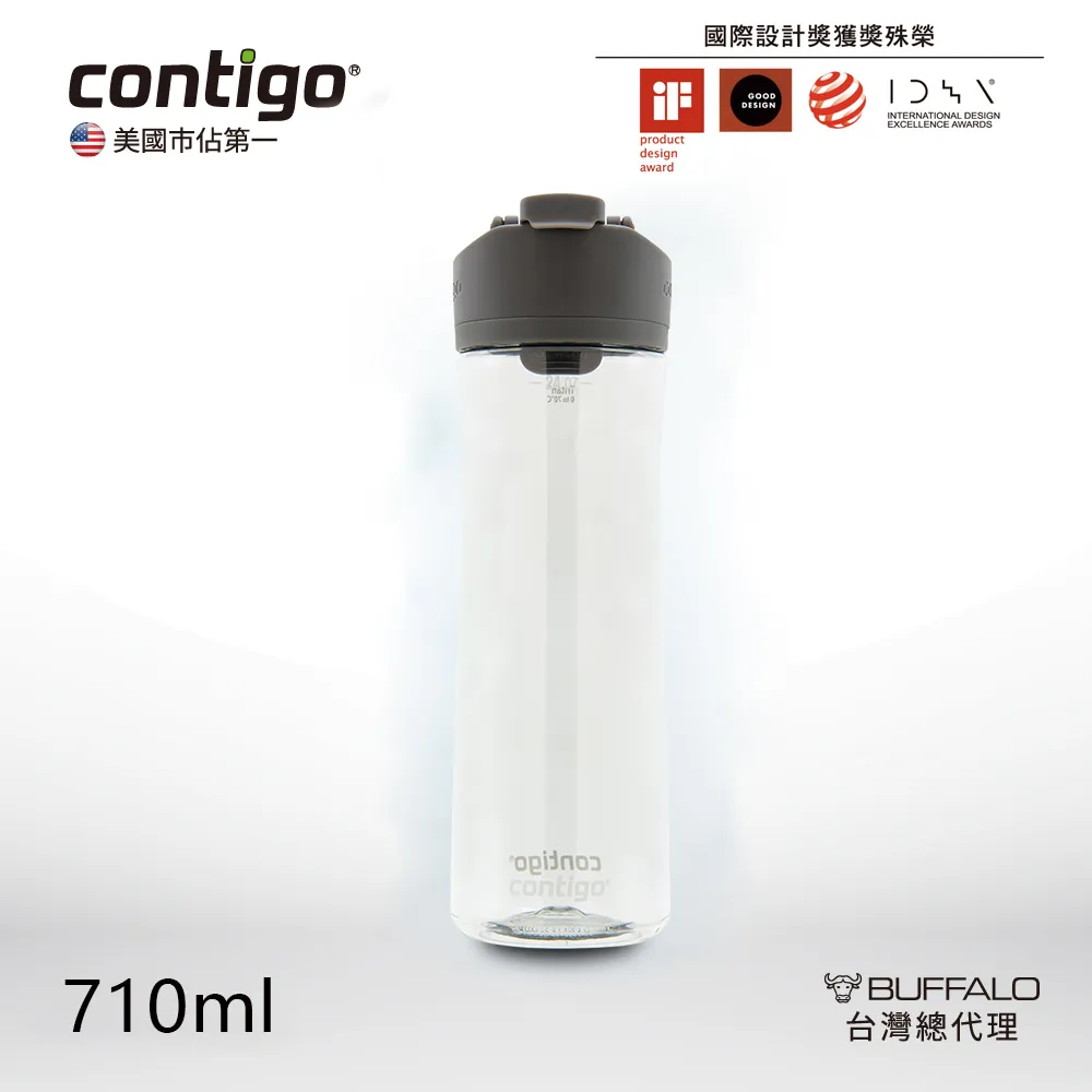 【美國CONTIGO】Cortland運動直飲瓶710ML (灰綠) 歷史價格詳細信息