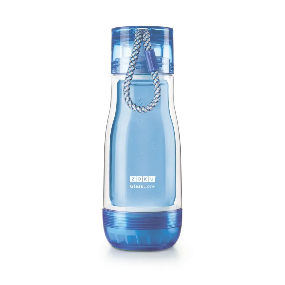 ZOKU繽紛玻璃雙層隨身瓶(475ml) - 綠色 歷史價格詳細信息