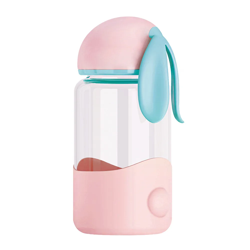 【Quasi】創意兔玻璃瓶340ml(藍) 歷史價格詳細信息