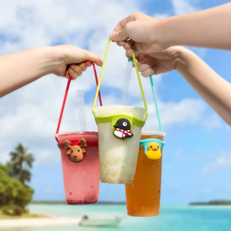 Bone / Cup Tie 環保杯綁 飲料提袋 - 簡約款 - 淺紫 歷史價格詳細信息