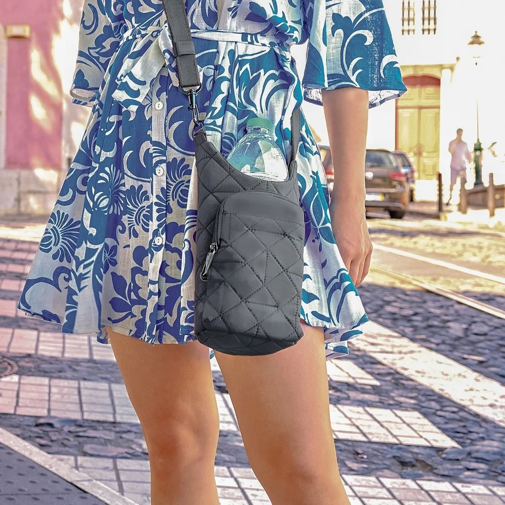 TRAVELON 多功能防盜水壺袋(黑) 歷史價格詳細信息