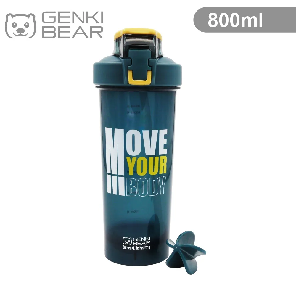 GENKI BEAR樂意戶外運動水壺2.0L(藍色)[大買家] 歷史價格詳細信息