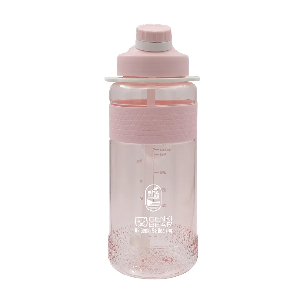 GENKI BEAR 酷夏運動水壺1000ml(灰色)[大買家] 歷史價格詳細信息