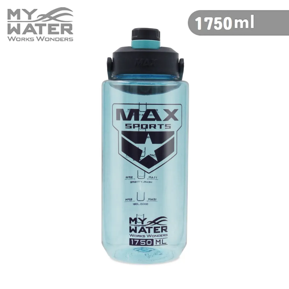 MY WATER 麥斯彈蓋水壺880ml(藍色)[大買家] 歷史價格詳細信息