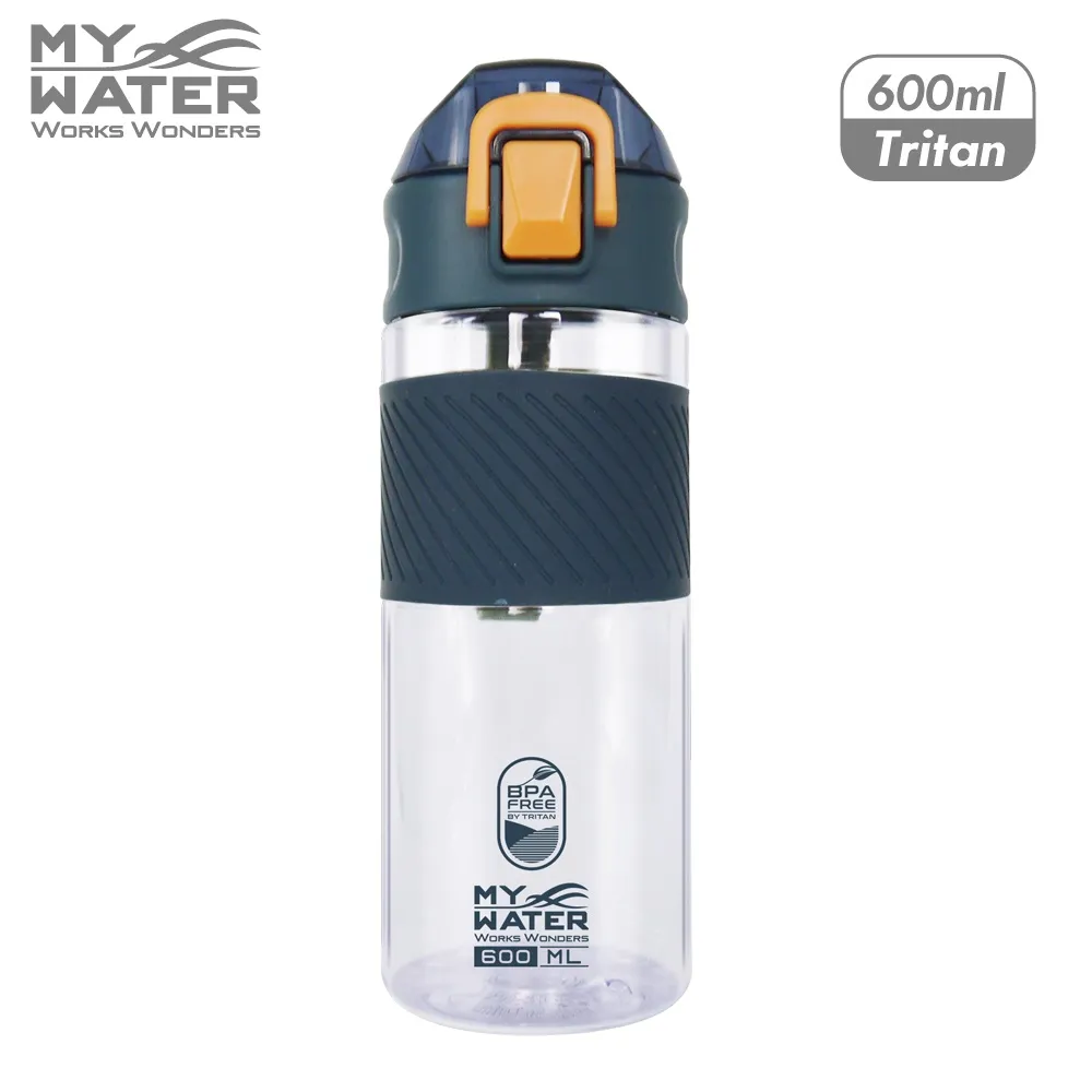 MY WATER 麥斯彈蓋水壺880ml(藍色)[大買家] 歷史價格詳細信息