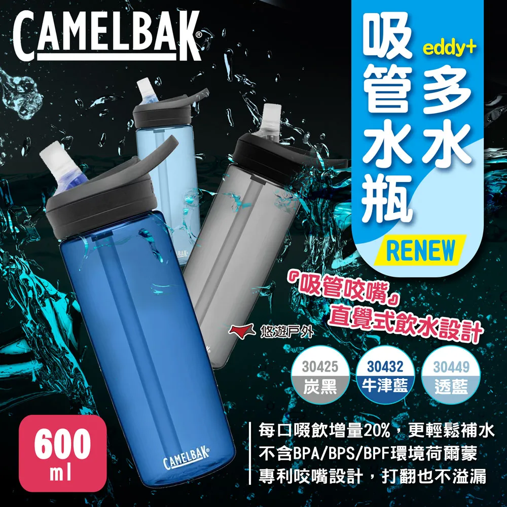 【CamelBak】600ml eddy+多水吸管水瓶RENEW 歷史價格詳細信息