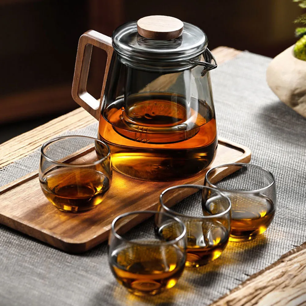 沖茶器 玻璃茶壺 玻璃泡茶壺 茶壺 茶具 飄逸杯玻璃泡茶壺茶水分離沖茶器家用過濾神器茶具茶壺套裝泡茶杯 歷史價格詳細信息